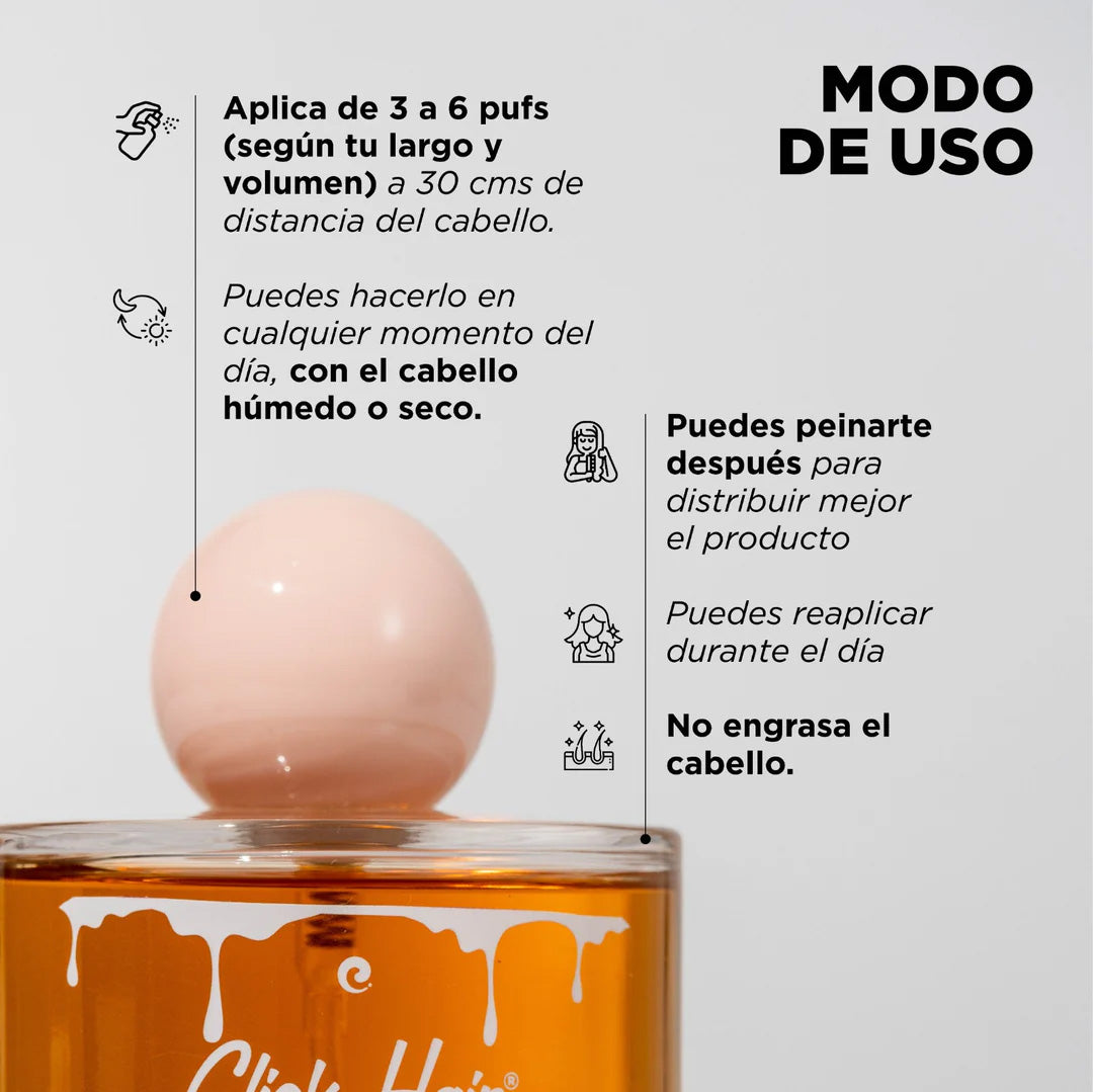 CLICK HAIR - Perfume de Miel (100 ml)