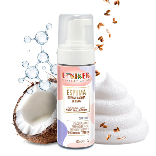 ETNIKER - Espuma Intensificadora De Rizos (150 ml)