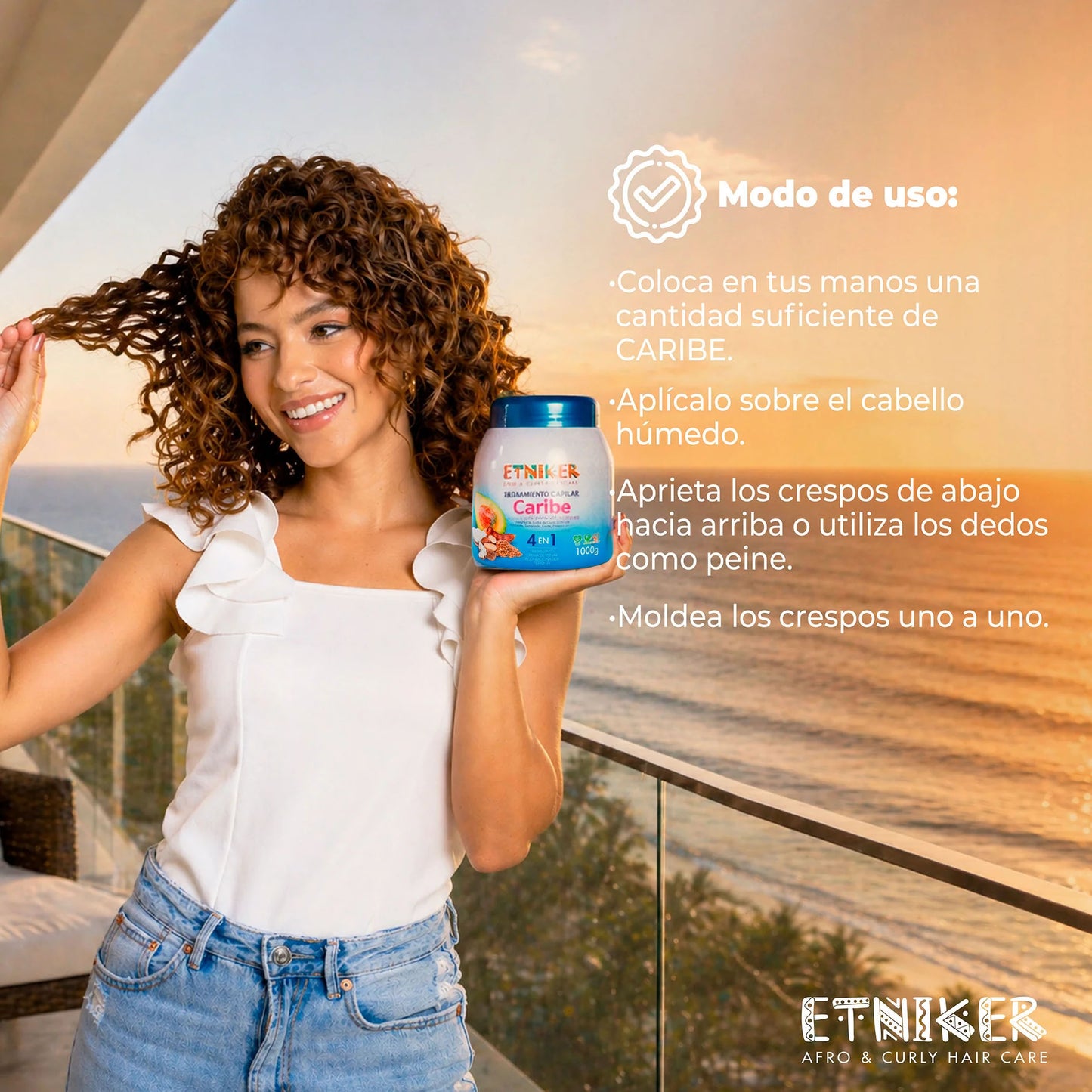 ETNIKER - Tratamiento Capilar Caribe (1000g)