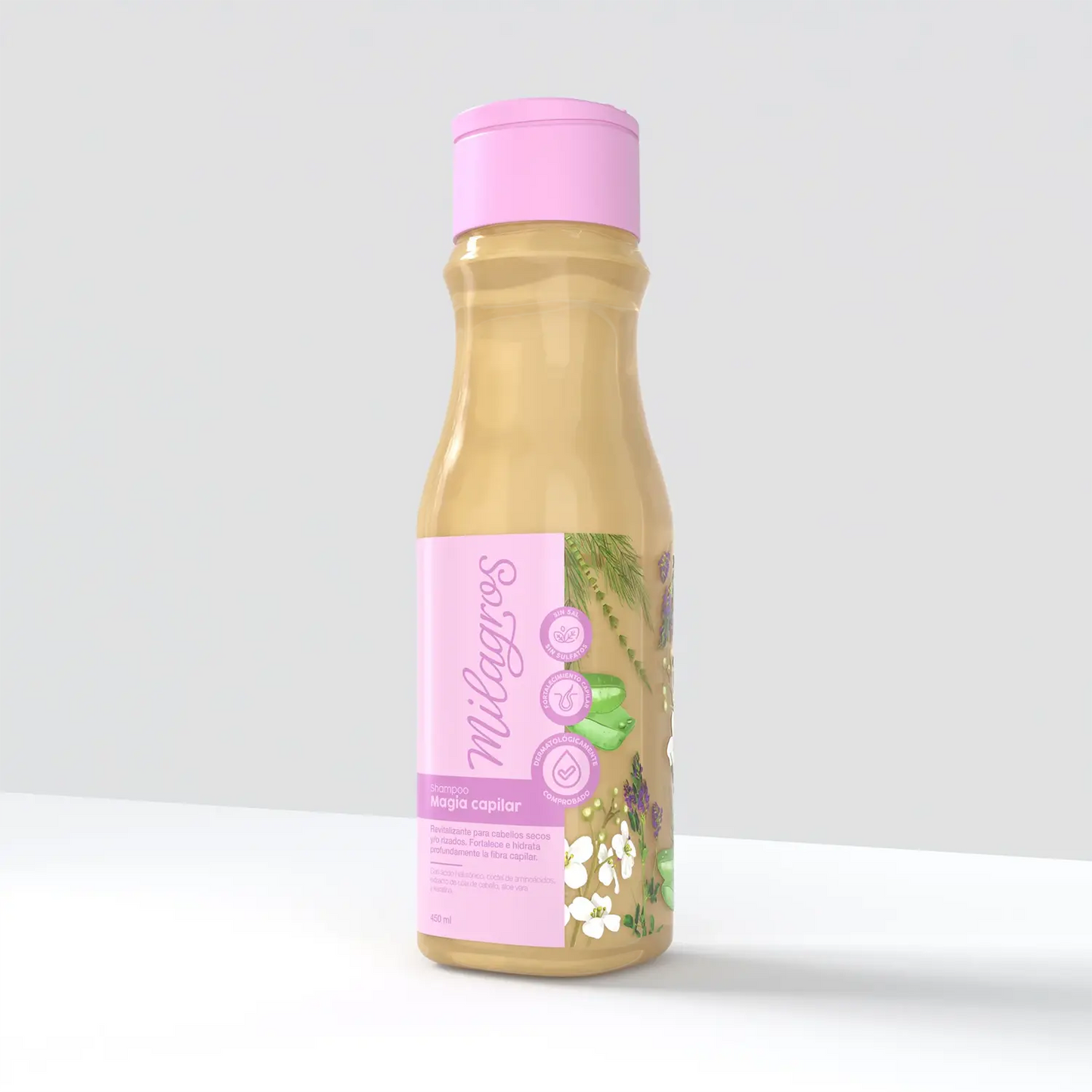 MILAGROS - Shampoo Magia Capilar (con ácido hialurónico) (450ml)