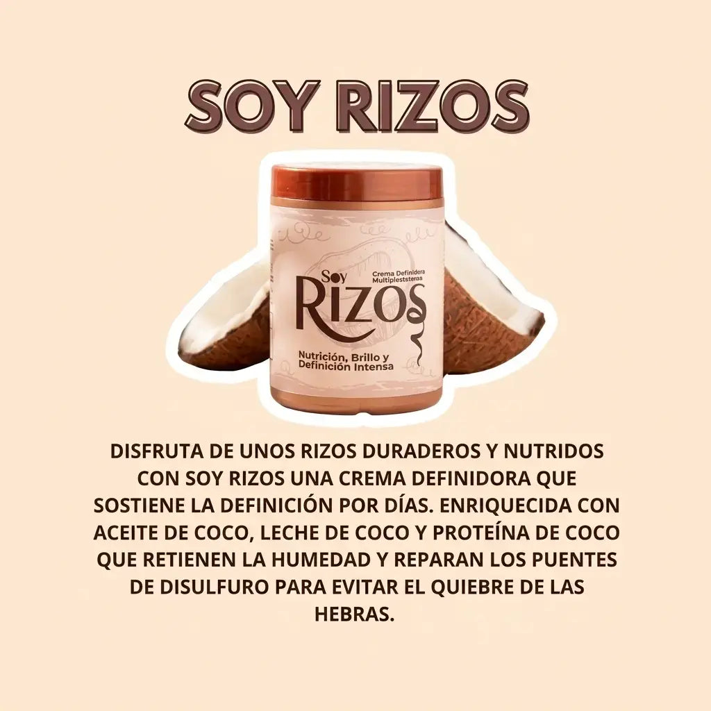SOY RIZOS - Crema para Peinar (500ml)