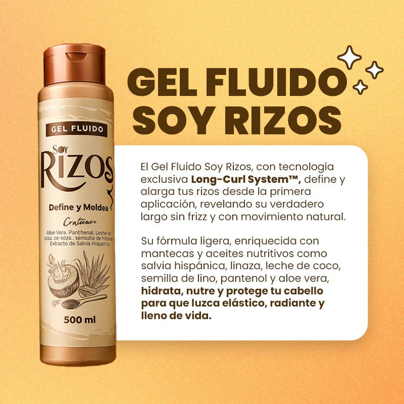 SOY RIZOS - Gel Fluido (500ml)
