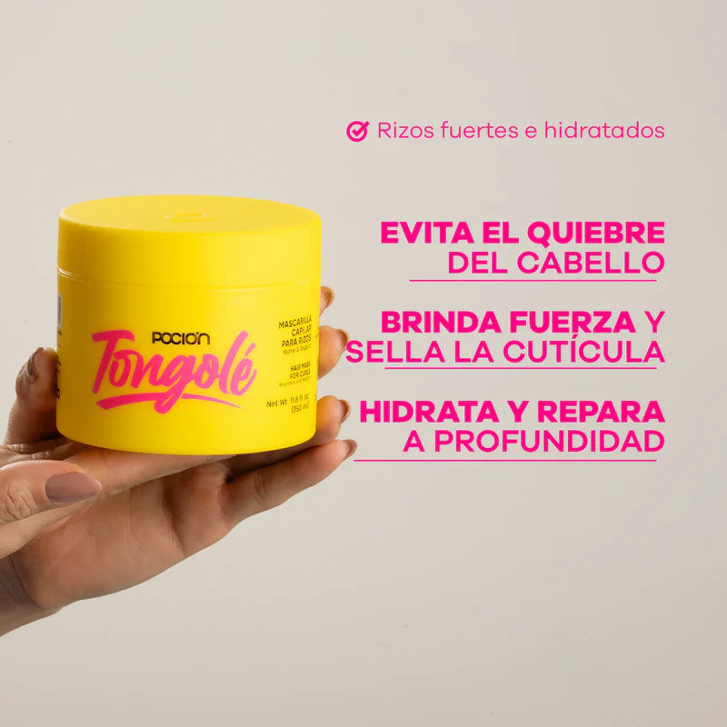 LA POCIÓN - Mascarilla para Rizos Tongolé (350ml)