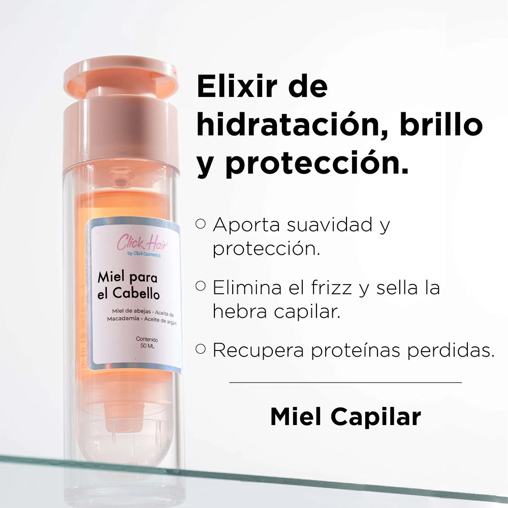 CLICK HAIR - Miel Capilar con Argán (50 ML)