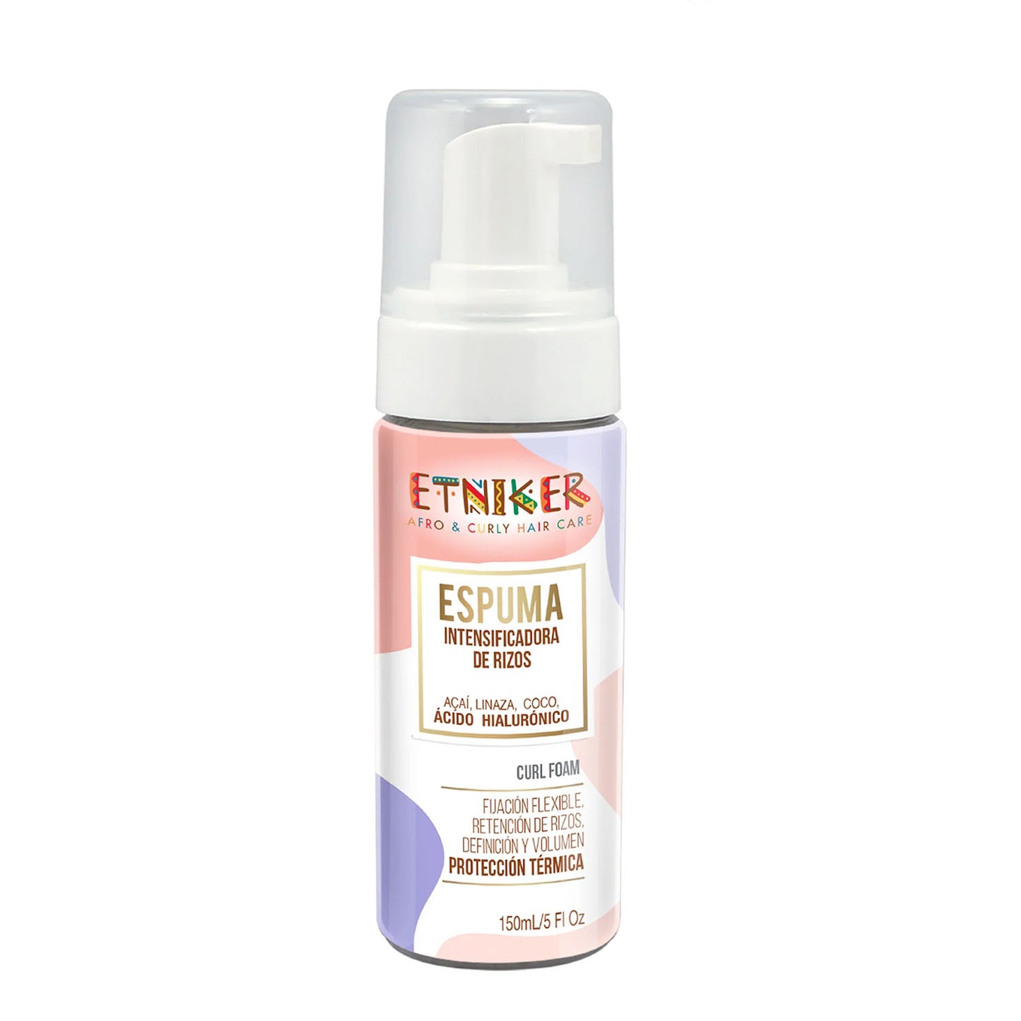 ETNIKER - Espuma Intensificadora De Rizos (150 ml)