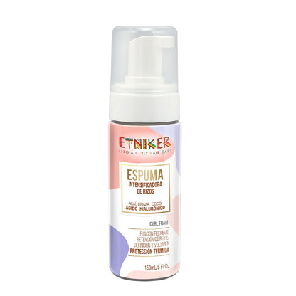 ETNIKER - Espuma Intensificadora De Rizos (150 ml)