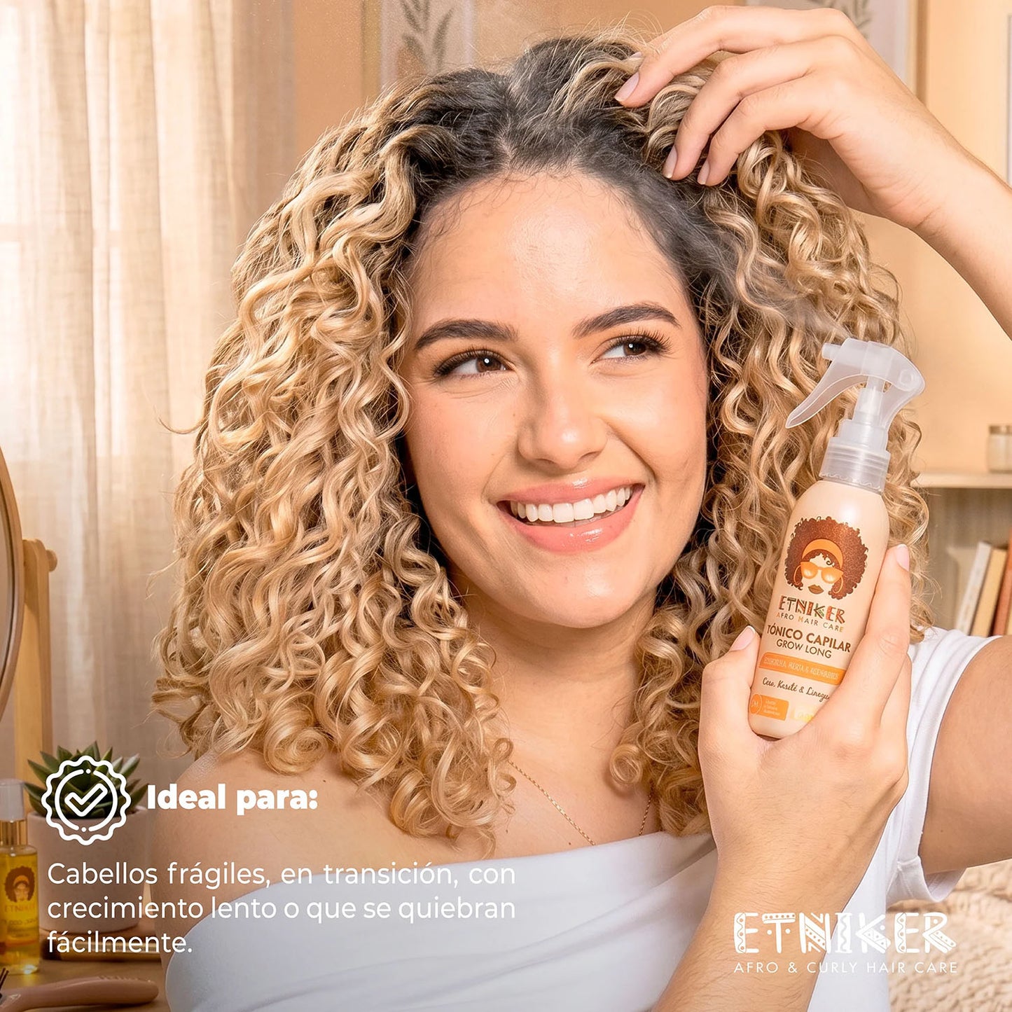 ETNIKER - Tonico Capilar Grow Long (120 ml)