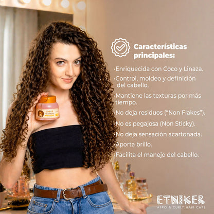 ETNIKER - Curl Defining Gel  (300g)