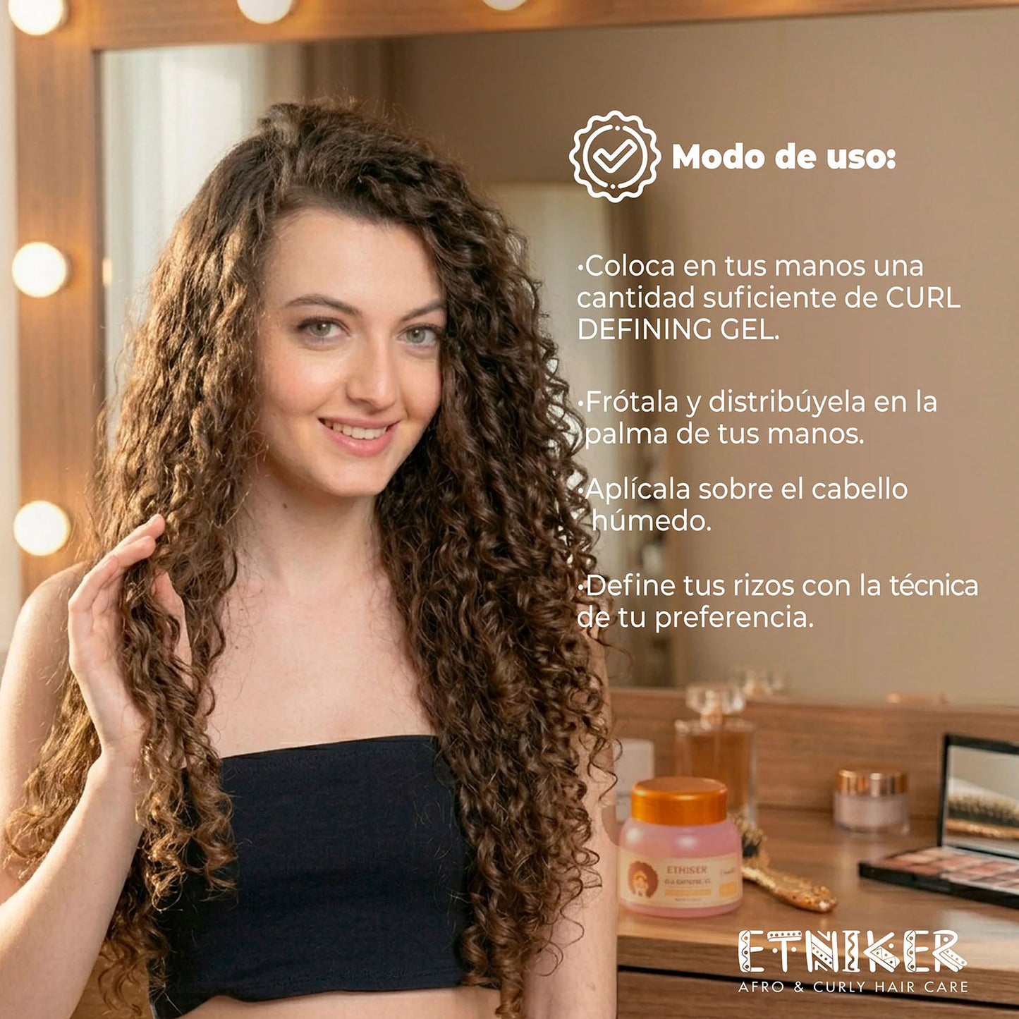 ETNIKER - Curl Defining Gel  (300g)