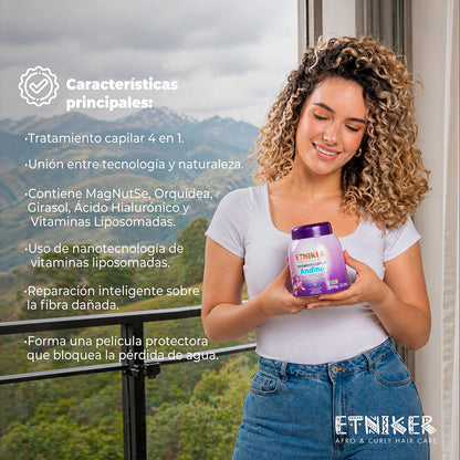 ETNIKER - Tratamiento Capilar Andino (1000g)