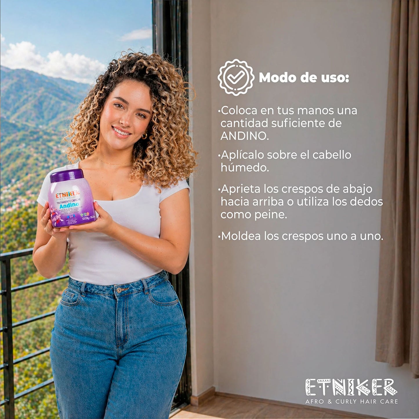 ETNIKER - Tratamiento Capilar Andino (1000g)