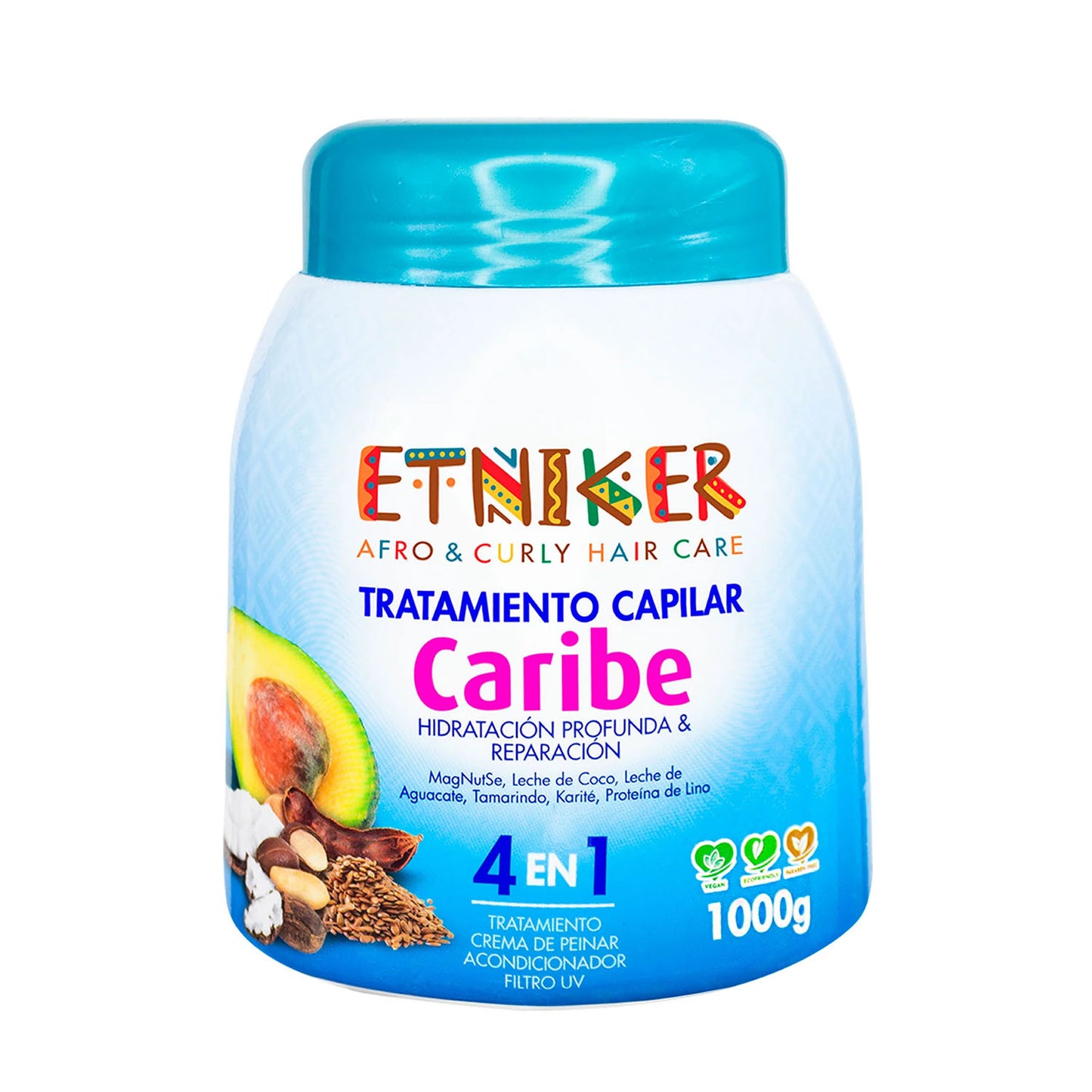 ETNIKER - Tratamiento Capilar Caribe (1000g)