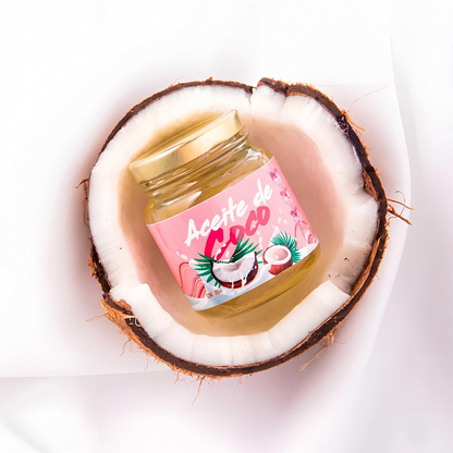 SOY RIZOS - Aceite de Coco Virgen (100ml)