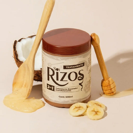 SOY RIZOS - Tratamiento Reparador Acondicionador 2 En 1 (500ml)